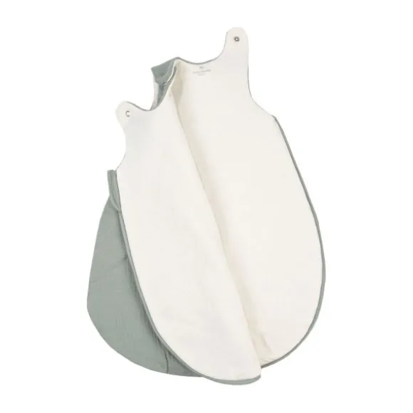 Julius Zöllner Muslin Babyslaapzak - Groen - Maat 62/68