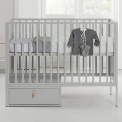 Kidsmill Amy Babybed Grijs 60 x 120 cm