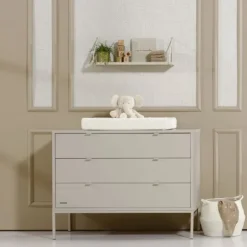 Kidsmill Amy Babykamer Oatmeal | Bed 60 x 120 cm + Commode Breed