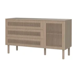 Kidsmill Dai Babykamer Eiken | Ledikant 120 x 60 cm + Commode
