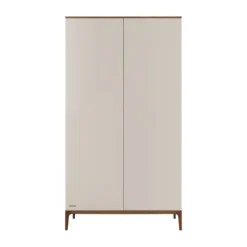 Kidsmill Intense Babykamer Oatmeal/Walnoot | Ledikant 60 x 120 cm + Commode