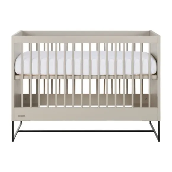 Kidsmill Intense II Babybed Mat Oatmeal - Zwart - 60 x 120 cm