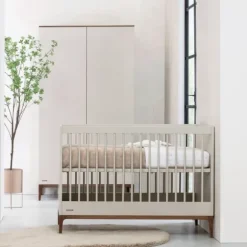 Kidsmill Intense Ledikant - 60 x 120 cm - Oatmeal/Walnoot