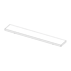 Kidsmill Sixties Babybed Wit Mat / Naturel 60 x 120 cm