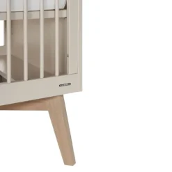 Kidsmill Sixties Ledikant 60 x 120 cm - Oatmeal / Eiken