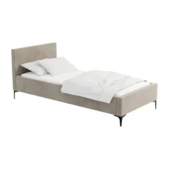 Kidsmill Square+ Bed - 120 x 200 cm - Respiro - Grey