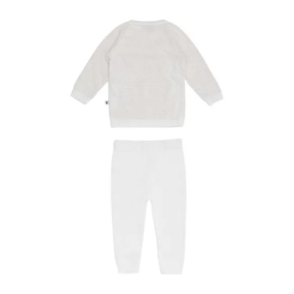 Klein Baby Pakje – Knitted - Mt 50 – Natural White