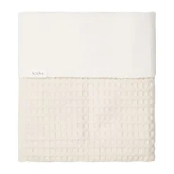 Koeka Amsterdam Wafel Wiegdeken - Cotton Fleece - Natural