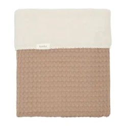 Koeka Oslo Ledikantdeken Wafel / Teddy Sand / Pebble