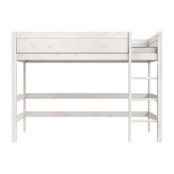 Life Time Hoogslaper Premium - White Wash - 152 cm - 120 cm
