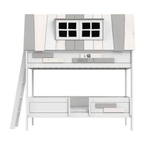 LIFETIME Kidsroom My Hangout Stapelbed - Premium Rolbodem