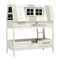 LIFETIME Kidsrooms Avonturenbed Hangout Luxe Whitewash