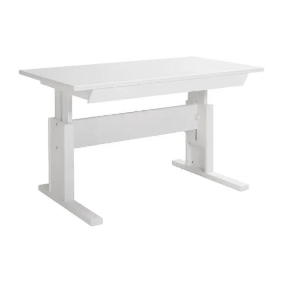 LIFETIME Kidsrooms Bureau Klein Verstelbaar Met Lade Whitewash