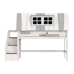 LIFETIME Kidsrooms Halfhoogslaper My Hangout - White-Wash