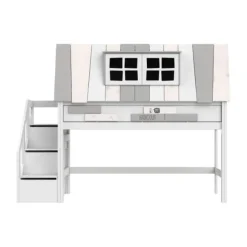 LIFETIME Kidsrooms Halfhoogslaper My Hangout - White-Wash