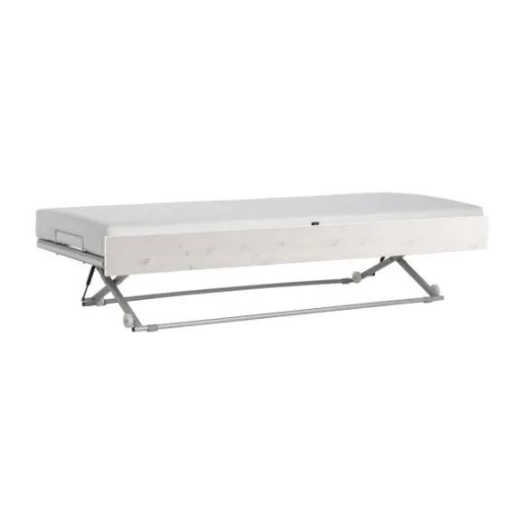 LIFETIME Kidsrooms Semi-Automatisch Onderschuifbed White Wash
