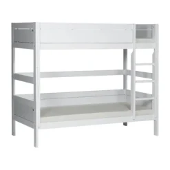 LIFETIME Kidsrooms Stapelbed Rechte Trap Whitewash
