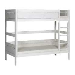 LIFETIME Kidsrooms Stapelbed Rechte Trap Whitewash