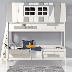 LIFETIME My Hangout Stapelbed - White Wash