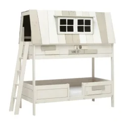Life Time Stapelbed Hangout Whitewash