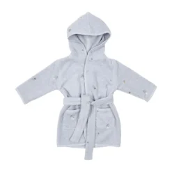 Little Dutch Badjas Geborduurd - Maat 86/92 - Blue