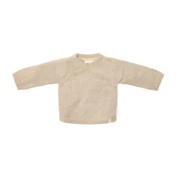 Little Dutch Gebreide Broek - Soft Beige Melee