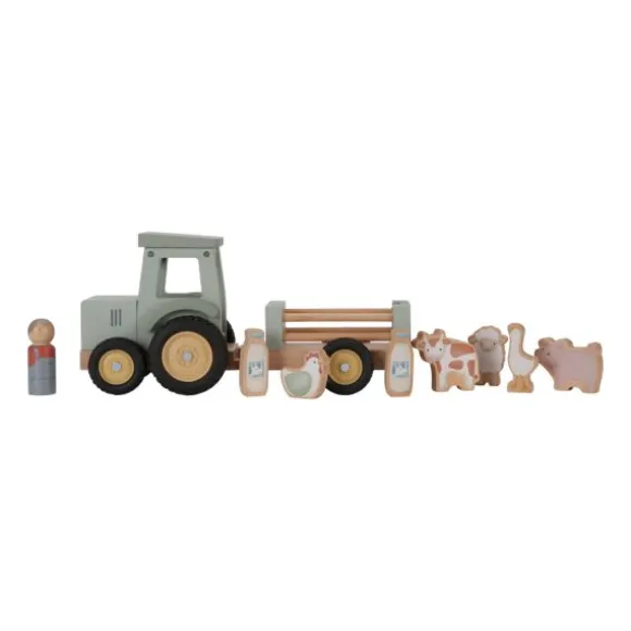 Little Dutch Little Farm Tractor Met Trailer