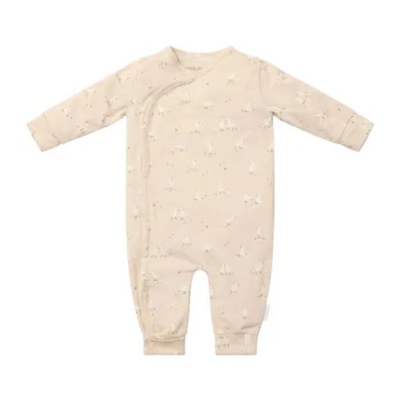 Little Dutch Little Goose Omkeerbaar Vestje - Maat 44 - Beige