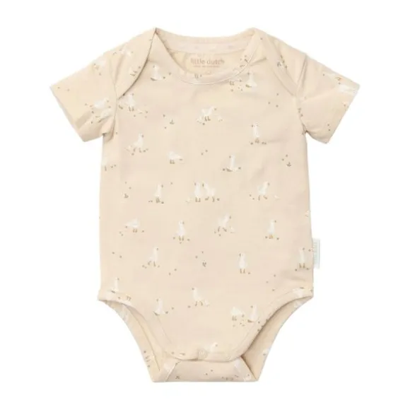 Little Dutch Little Goose Omkeerbaar Vestje - Maat 44 - Beige