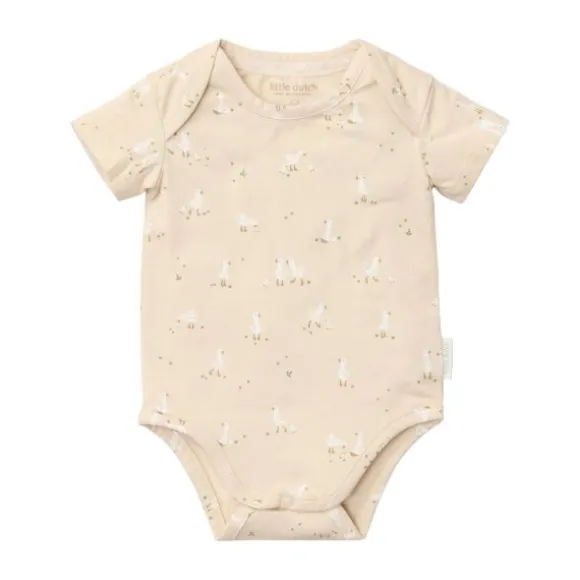 Little Dutch Little Goose Omkeerbaar Vestje - Maat 44 - Beige