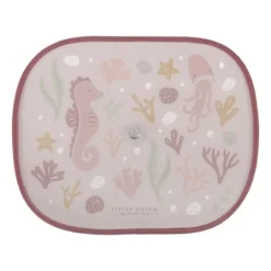 Little Dutch Ocean Dreams Zonnescherm - Pink - 2 Stuks