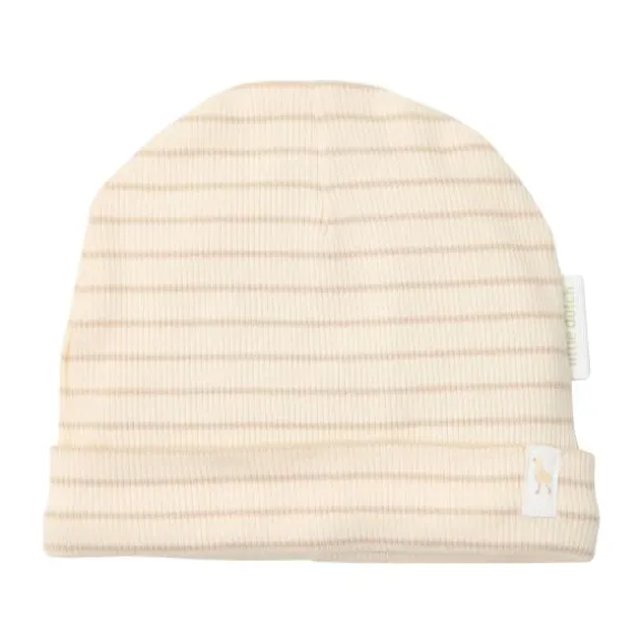 Little Dutch Stripe Lange Mouw T-Shirt - Maat 50 - Soft Beige