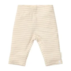 Little Dutch Stripe Lange Mouw T-Shirt - Maat 50 - Soft Beige