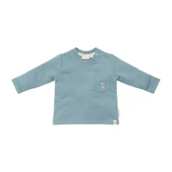Little Dutch T-shirt Lange Mouw - Maat 50 - Stone Blue