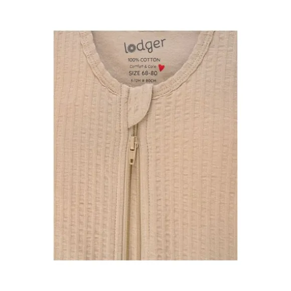 Lodger Hopper Seersucker Zomer Slaapzak - Mt. 50-62 - Beige
