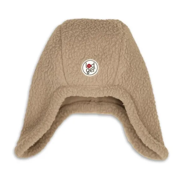 Lodger Muts Teddy Fleece - Beige - 0-3M