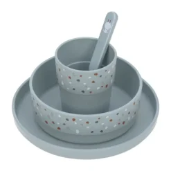 Lässig Tiny Farmer Sheep / Goose Dinerset Blue