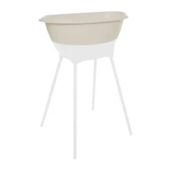 Luma Badje + Badstandaard - Almond/White