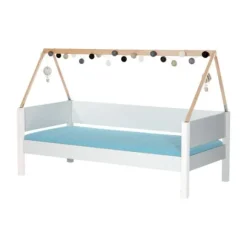 Manis-h SAGA Combinatie Huisbed Met Lattenbodem - 90 x 200 cm