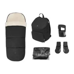 Maxi-Cosi Oxford+ Kinderwagen 4-in-1 - Twillic Graphite | Maxi-Cosi Pebble S Autostoeltje | FamilyFix S