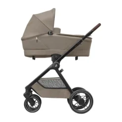 Maxi-Cosi Oxford+ Kinderwagen 3-in-1 - Twillic Graphite | Maxi-Cosi Pebble S Autostoeltje - Tonal Black