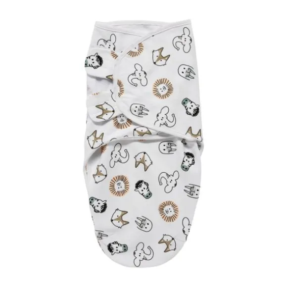Meyco Animal Swaddle Inbakerdoek 0-3 Mnd