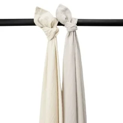 Meyco Baby Hydrofiele Monddoekjes - 3 Stuks - Offwhite/Soft Sand/Taupe