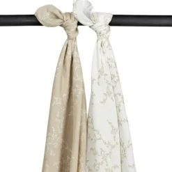 Meyco Branches Swaddle Sand 2 Stuks
