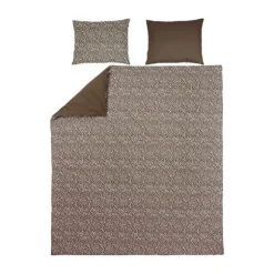Meyco Cheetah Dekbedovertrek Chocolate 200 x 200 / 220 cm