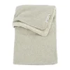 Meyco Knit Basic Fleece Wiegdeken Sand Melange 75 x 100 cm