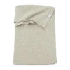 Meyco Knit Basic Ledikantdeken Sand Melange 100 x 150 cm