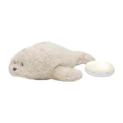 Moonie The Humming Seal Slaapknuffel - Gray