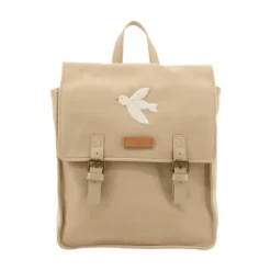 Nanami Bird Puffed Rugzak - Naturel