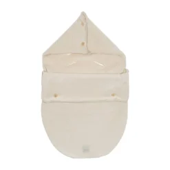 Nanami Rib Velvet Voetenzak - Naturel